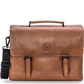 Farmhood Nashville Teczka XXL 3 komory skóra 39 cm