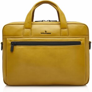 Castelijn & Beerens Nappa X Charlie Briefcase RFID Leather 41 cm Komora na laptopa