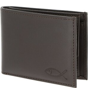 oxmox Leather Portfel Ochrona RFID Skóra 11 cm