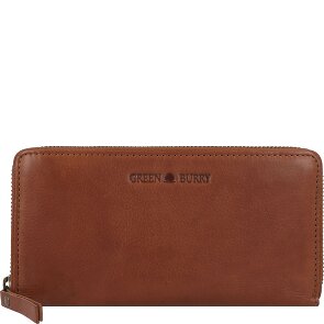 Greenburry Colombiana Portfel Ochrona RFID Skórzany 20 cm
