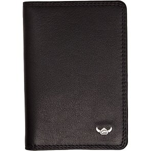 Golden Head Polo Skórzane etui na karty kredytowe RFID 7 cm
