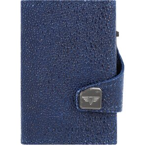 Tru Virtu Etui na karty kredytowe Click & Slide Portfel RFID Skóra 6,5 cm