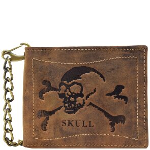 Greenburry Vintage Skull Wallet Leather 12 cm