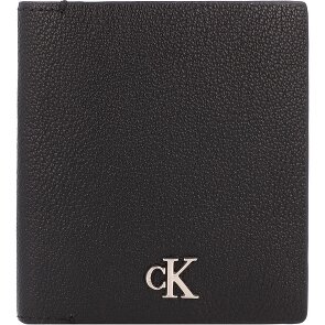 Calvin Klein Jeans Mono Portfel Ochrona RFID Skórzany 9.5 cm Calvin Klein Jeans Mono Portfel Ochrona RFID Skórzany 9.5 cm