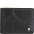  Up Portfel Ochrona RFID Skórzany 11 cm Model black-orange