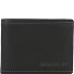 Portfel Ochrona RFID Skórzany 12.5 cm Model black Portfel Ochrona RFID Skórzany 12.5 cm Model black
