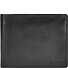  Silk Portfel Ochrona RFID Skóra 12 cm Model schwarz