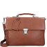 Authentic Briefcase Leather 39 cm Model cognac