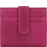  Aruba Portfel Ochrona RFID Skórzany 10 cm Model pink
