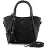  Layer Mini Torba Torba na ramię Skórzany 17 cm Model black