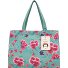  Fritzi x Frida Kahlo Easy01 Limited Shopper Bag 46.5 cm Model flower green