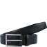  Pasek skórzany Model black | 110 cm