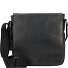  Pure Black Torba na ramię Skórzany 22 cm Model black