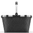  Carrybag Shopper Bag 48 cm Model rhombus black