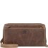  Vintage Kopertówka Ochrona RFID Skórzany 21 cm Model brown