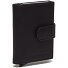  Leipzig Etui na karty kredytowe Ochrona RFID Skórzany 7.5 cm Model black