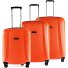  GTO 5.0 Zestaw walizek na 4 kołach 3szt. Model neonorange