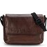  Memphis Torba na ramię Skórzany 22 cm Model dark brown