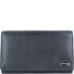  Czarny portfel Nappa ze skóry RFID 16 cm Model black