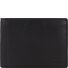  Cliff Portfel Ochrona RFID Skórzany 11.5 cm Model black