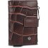  Fano C-Four Portfel Ochrona RFID Skórzany 7 cm Model darkbrown