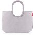 Loopshopper L Shopper Bag 46 cm Model cord grey Loopshopper L Shopper Bag 46 cm Model cord grey