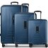  Essentials 14 4 kółka Zestaw walizek 3-części z funkcją poszerzenia Model dark blue metallic