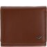  Polo Portfel Ochrona RFID Skóra 10 cm Model cognac