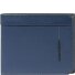  Russel Portfel Ochrona RFID Skórzany 10.5 cm Model blue