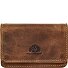  Vintage Portfel Ochrona RFID Skórzany 10 cm Model braun