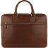  Remo Teczka Skórzany 40 cm Komora na laptopa Model cognac