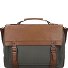 Hew Flint Briefcase Messenger 40 cm Komora na laptopa Model khaki-natur Hew Flint Briefcase Messenger 40 cm Komora na laptopa Model khaki-natur