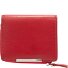  Belg Alberta Portfel Ochrona RFID Skórzany 11 cm Model red