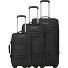  Zestaw toreb podróżnych Bolonia 3 szt. Model black