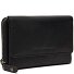  Rhodos Portfel Ochrona RFID Skórzany 14 cm Model black