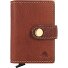  Vintage Portfel Ochrona RFID Skórzany 10 cm Model cognac