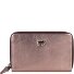  Rubinowa portmonetka RFID skórzana 10,5 cm Model bronze
