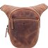  Vintage Biker Fanny Pack Leather 20 cm Model brown