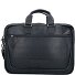  Wax Pull Up Teczka Skórzany 40 cm Komora na laptopa Model black