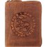  Vintage Zodiac Wallet Leather 10 cm Model steinbock