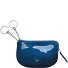  Carrara Portfel z kluczem Skórzany 11 cm Model blau