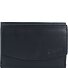  New Silk Wallet Leather 11 cm Model schwarz