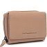  Zelan Portfel Ochrona RFID Skóra 12 cm Model vintage rose