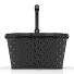  Torba na zakupy Carrybag 48 cm Model glossy dots black