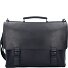  Futura Teczka skórzana 38 cm przegroda na laptopa Model black