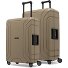  Zestaw walizek Essentials 15 na 4 kółkach, 2-częściowy z trzypunktowym zapięciem Model cool beige