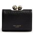  Roosa Portfel Ochrona RFID Skóra 12 cm Model black