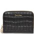  CK Croc Portfel Skórzany 13 cm Model black
