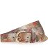  Pas Skórzany Model multicolour-gold | 105 cm