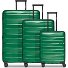 Zestaw walizek podróżnych na 4 kółkach, 3-częściowy, z elastycznym składaniem Model emerald green metallic